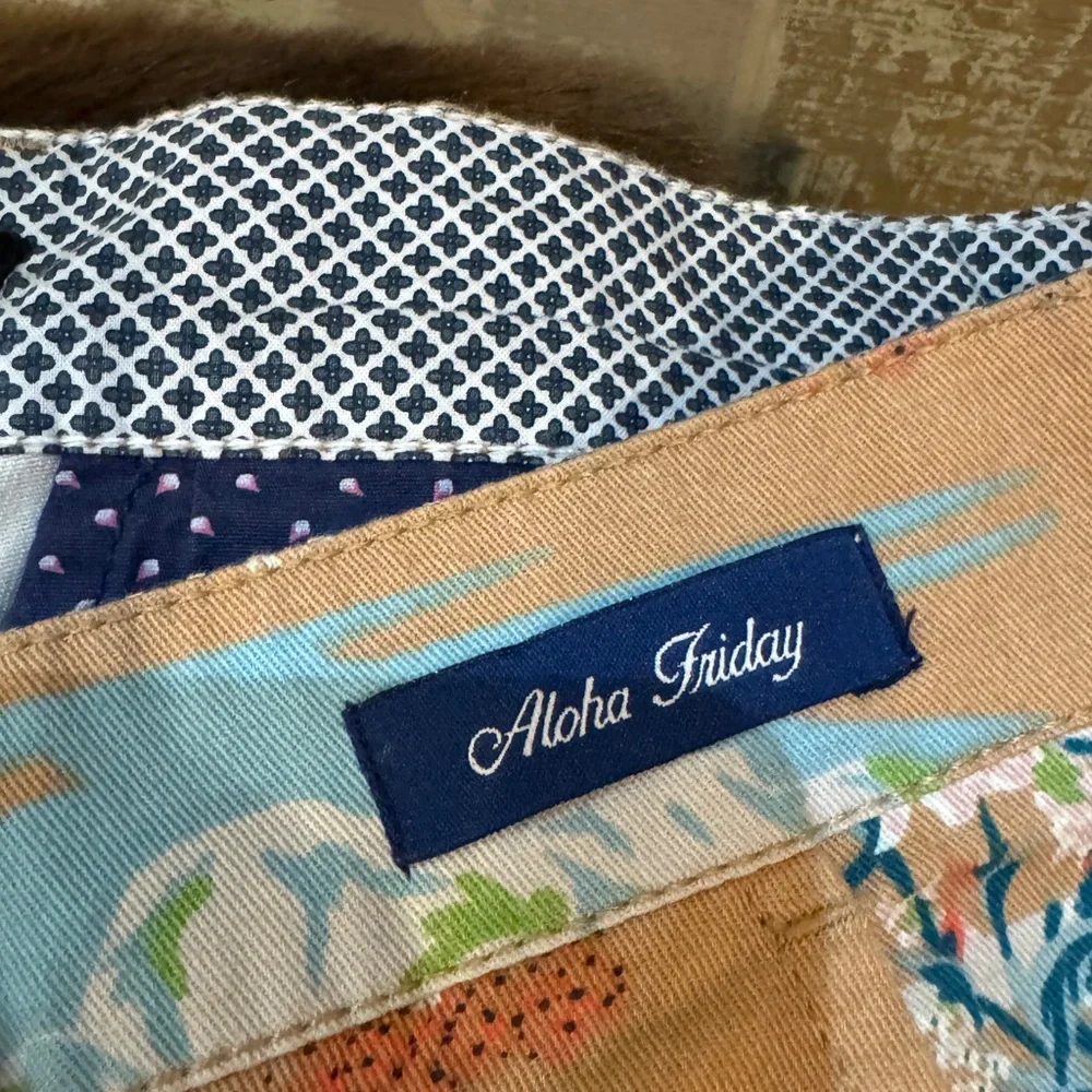 PRNDT‎ Aloha Tropical Print Shorts size 32